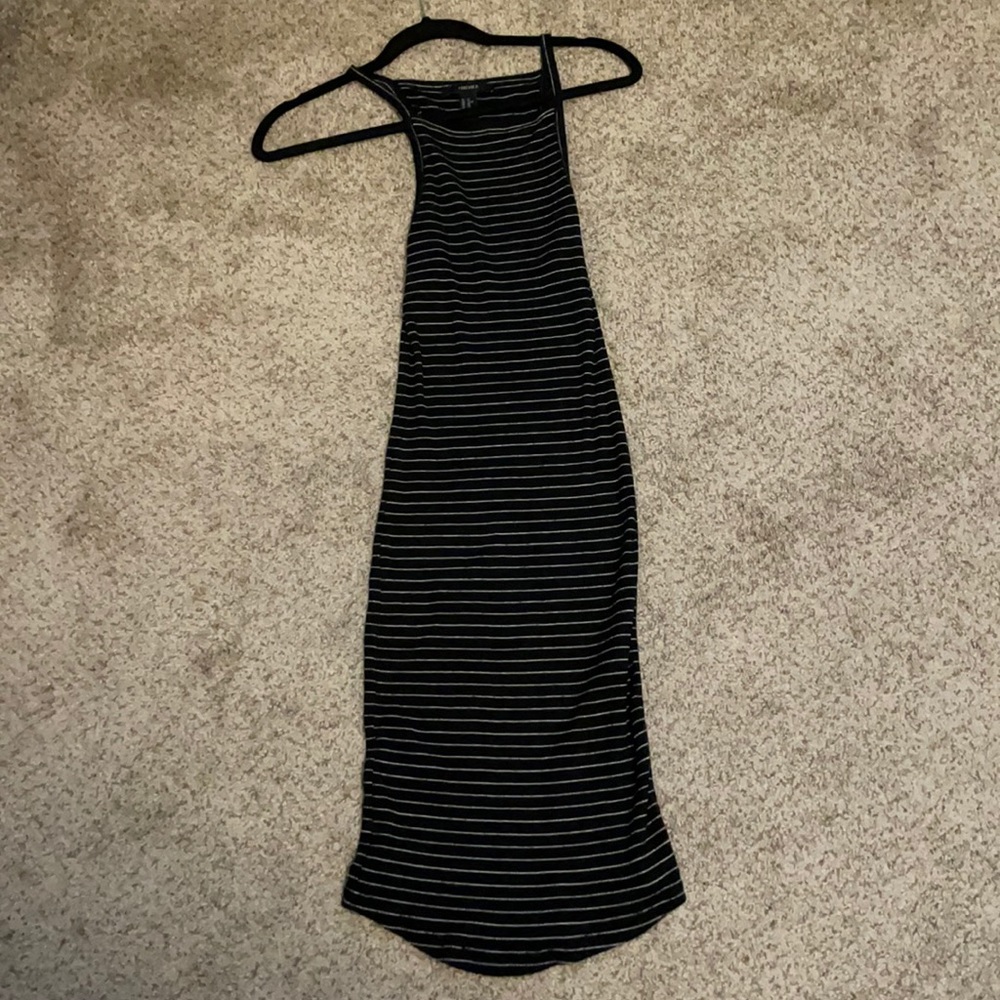 Summer fitted midi dress size xs